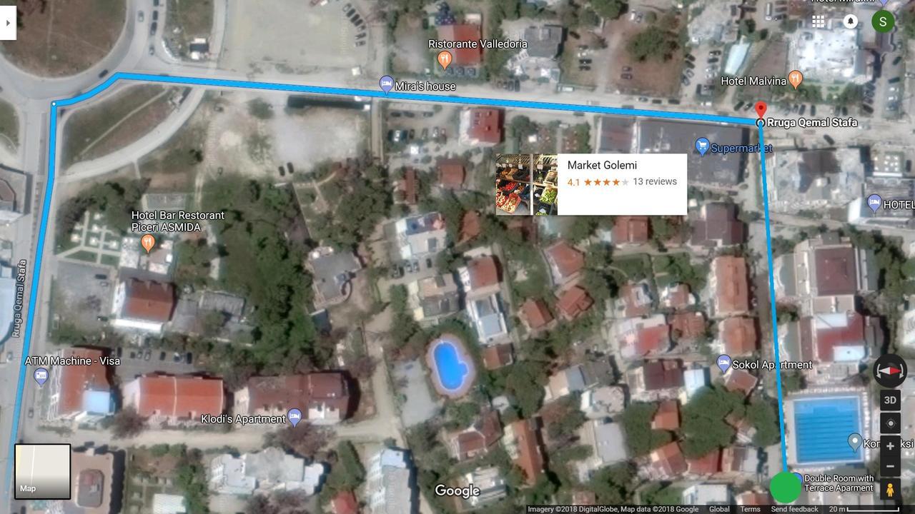 Double Room With Terrace Голем Экстерьер фото